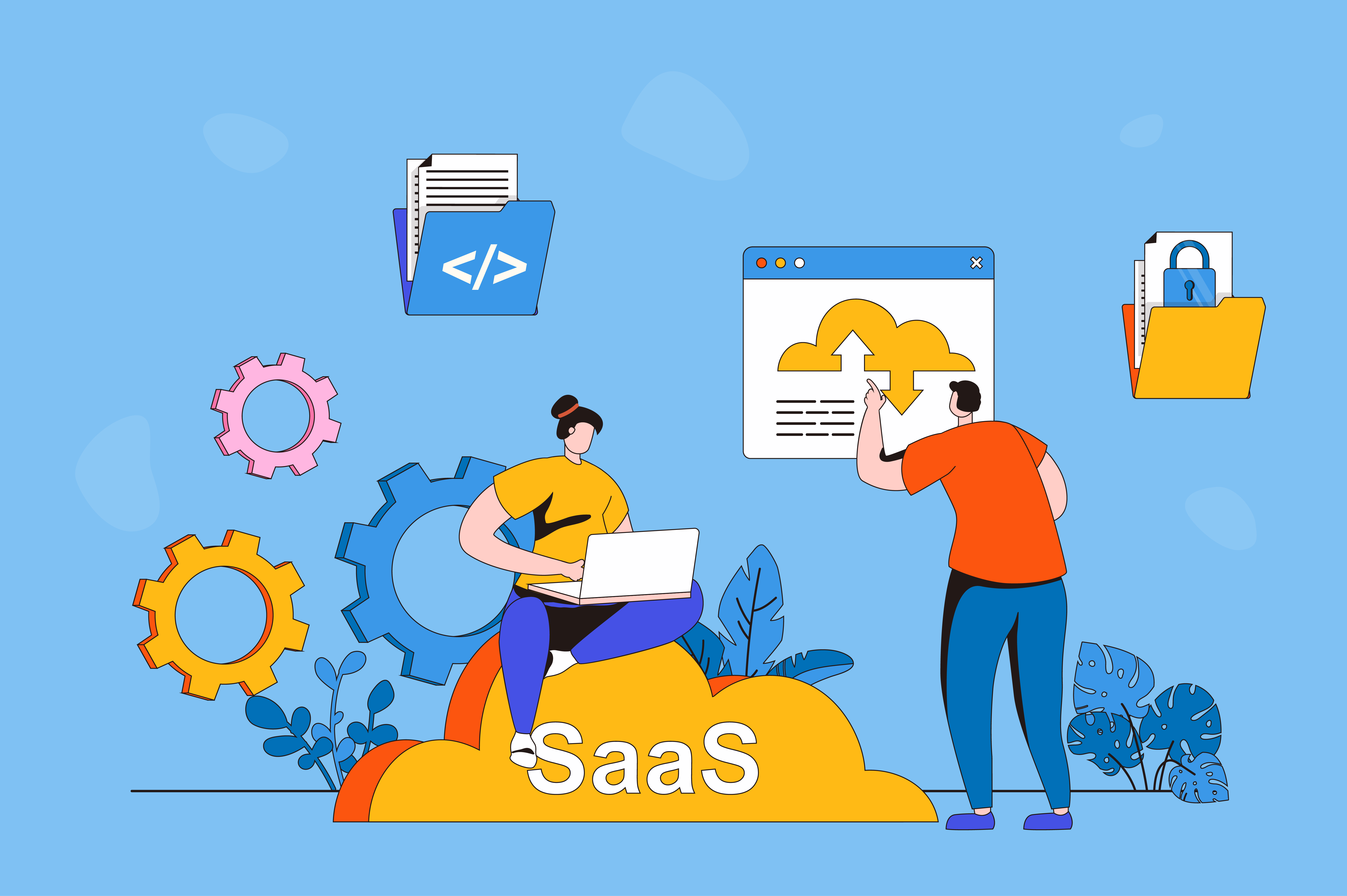 SaaS App Graphics