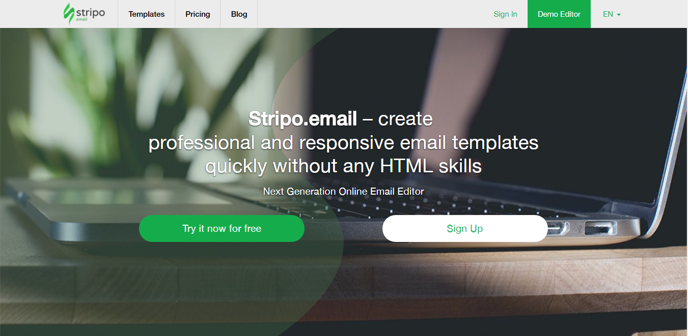 stripo email builder