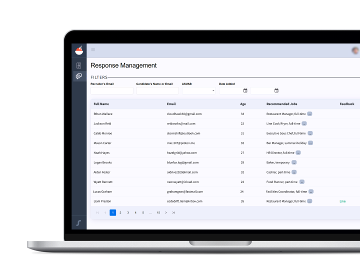 Intelligent AI Assistant for Hospitality Recruitment