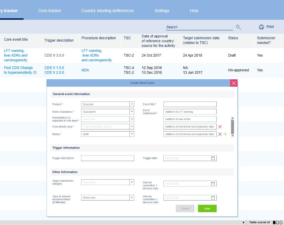 A document management SaaS for healthcare industry, screen 5