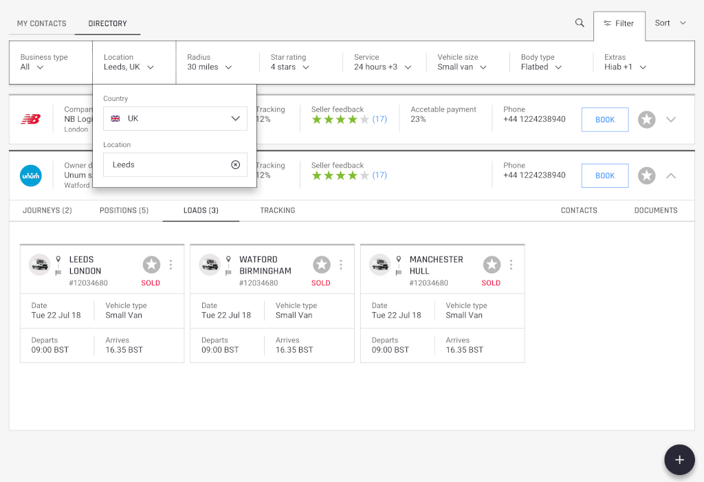 freight management app