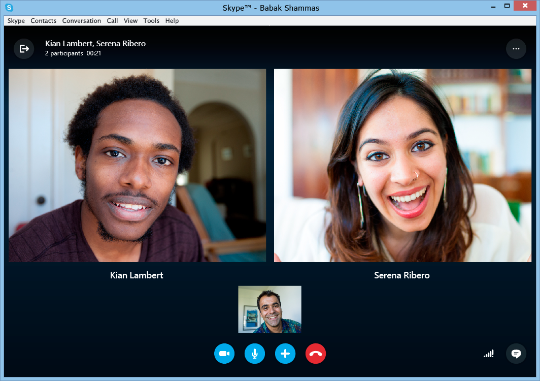 multi chat client with skype